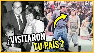 Las giras del CHAVO DEL 8 alrededor del mundo ¿Visitó tu país? | CURIOSIDADES | CRONOS FILMS TV