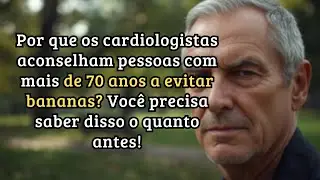 Por que cardiologistas alertam idosos acima de 70 a parar de comer bananas pela saúde do coração!
