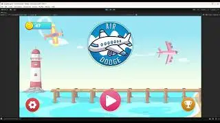 Unity Game Development Portfolio | Game Developed in start | AirDodge game