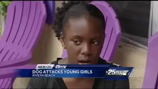 Dog attacks young girls in Riviera Beach