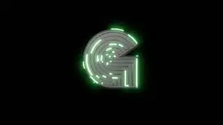 3D Neon Logo Animation