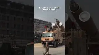 HISTORIC INDIAN ARMY 🪖 PARADE in Jaipur #indianarmy #parade #army #shorts  #jaipur