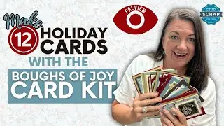Boughs of Joy Card Kit Preview | Make 12 Festive Holiday Greeting Cards