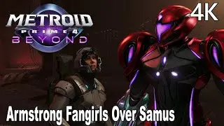Armstrong Fangirls Over Samus Metroid Prime 4: Beyond Cutscene 4K