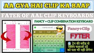 New Fancy Clip Fyter Keyboard 2022 || Best Fb fyt keyboard|| New fyt keyboard
