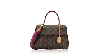Louis Vuitton Monogram Cluny BB Bordeaux Fuchsia