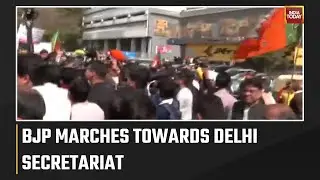 BJP Protest Against AAP Over Snoopgate, AAP Denies Snooping Charges, Seeks Probe