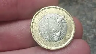САМАЯ ЦЕННАЯ МОНЕТА 2 ПЧЕЛЫ 1 ФУНТ