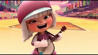 Taffyta Muttonfudge from Wreck-it Ralph sing and play banjo 7