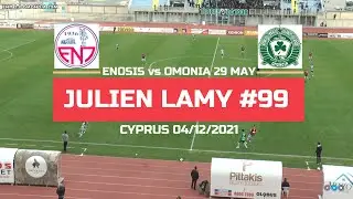 Julien Lamy (centre forward) EN Paralimni vs Omonia 29 May
