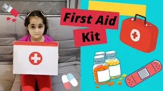 Make Easy First Aid Kit for kids I Kids Learning Activity I Science video for kids