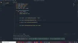 #7  LineEdit Part 3  Qt for python