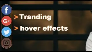 Hover Effects Using Only HTML & CSS