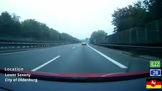 Realtime Road Trip from Northern Germany to Tyrol, Austria