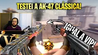 TESTEI A AK-47 CLÁSSICA — ELA É INSANA IGUAL A VIP! 🤯 | CrossFire