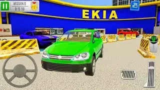 VW Car Drive Simulator #8 - Driving On Multi Level Parking 7 - Android Gameplay