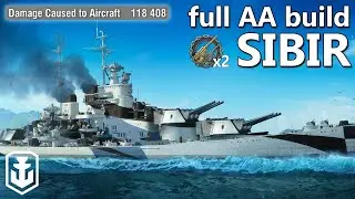 Full AA Builds Might Be Worth It Now - Sibir (World of Warships)