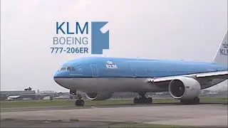 KLM BOEING 777-206ER UP CLOSE | Triple Seven | NAIA Manila