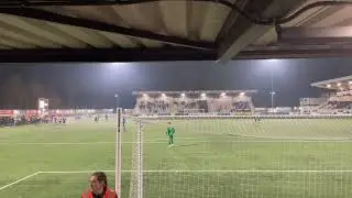 Maidstone United fans at home to Worthing fc 20/12/22