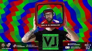 iNeedaVJ Live Stream 02 - VJ Mix by Bambeesh - Tech House Visual Mix
