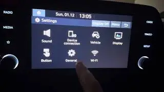 Setting correct winter / summer time in a Hyundai car 2024