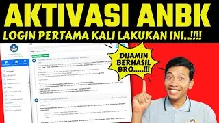 Cara Login WEB ANBK - Cara Aktivasi Akun ANBK