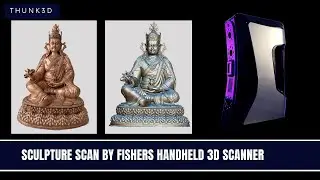 sculpture scan by FisherS handheld 3d scanner