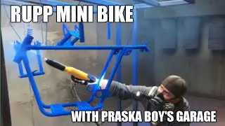 Порошковое покрытие мини-байка Rupp Scrambler 1969 года — Praska Boy's Garage Take Over