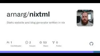 GitHub - arnarg/nixtml: Static website and blog generator written in nix