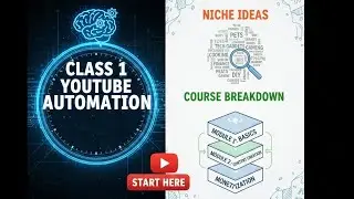 Youtube Automation | Class 1 | Niche Ideas and Course Breakdown 2026 #foryou #youtubeautomation 