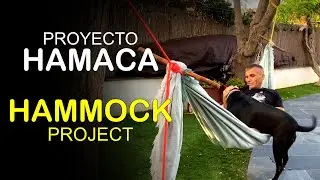 HAMACA CON MANTA Y CUERDAS / HAMMOCK WITH BLANKET AND ROPES - SURVIVAL