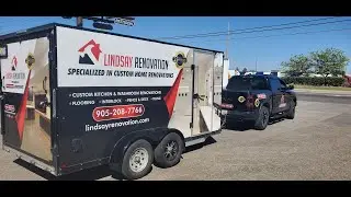 Enclosed Trailer Vinyl Wraps For Renovation Company - Printam