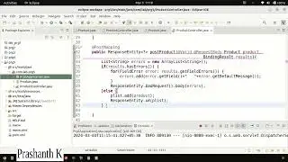 Spring Boot Rest Controller with Validation
