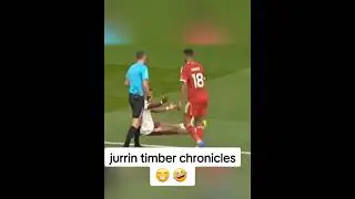 jurrin timber chronicles 🤣 #timber #arsenal #netherlands #football