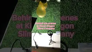 Behind the scenes at Kloud Dragon Slime Company #slimes #slimevideo #slime