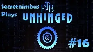 Let's Play Minecraft FTB Unhinged #16 - Grinding for Iridium