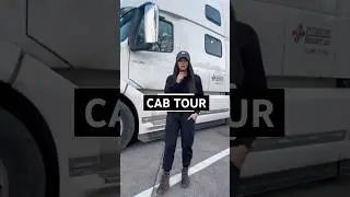 👀 Truck Tour! See inside a Volvo 860 Truck #volvotrucks #trucking #femaletrucker  #volvo #trucker