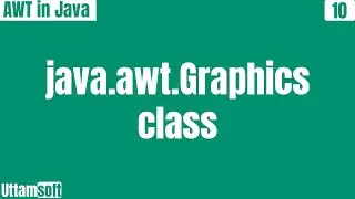 Introduction of java awt Graphics class | explain graphics class in java | use of | methods of