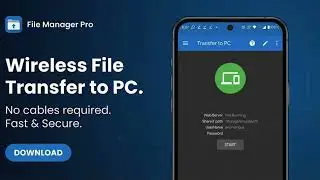File Manager Pro: The Ultimate Android File Explorer & Transfer Tool