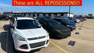 The Car Market is CRASHING HARD! Fields of REPOSSESSIONS!