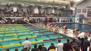 2022 Minnesota Invite ~ Men&rsquo;s 100 Breaststroke Final, Max McHugh and Reece Whitley Tie!!!