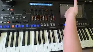 Online výuka kláves- 6.díl:  Ovládání skladeb midi a audio v sekci song