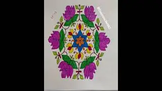 25*13 Dots 🌺Flower Rangoli🌺Big Diwali Kolam🌺Simple Friday Kolam🌺Sankranthi Muggulu🌺Chukkala Muggulu🌺