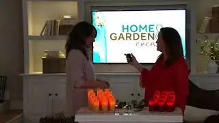 Candle Impressions Set of 12 Assorted Slim Pillar Candles on QVC