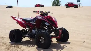 Start of an Epic Day at the Silver Lake Sand Dunes