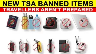 TSA Will CONFISCATE These Common Items in 2026 (Most Travelers Aren’t Prepared)