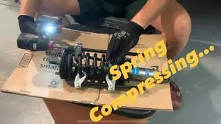 Nissan Xterra Lift Oops - Front Coilover Spring Compressor (Part 2)