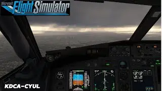 MSFS KDCA-CYUL Vatsim