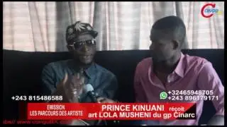 EMISSION LE PARCOURS DES ARTISTE LOLA MUSHENI du Gp Cinarc aboyi HANS LUZOLO ayebi boulo te