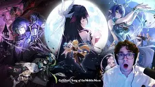 Zy0x Reacts | Song of the Welkin Moon Teaser: Moonlit Ballad of the Night | Genshin Impact